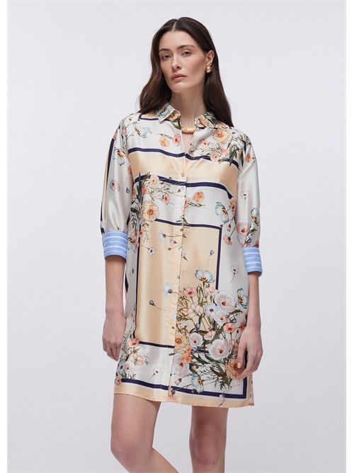 Dress woman orange LIU JO | WA6507T2555/P9547